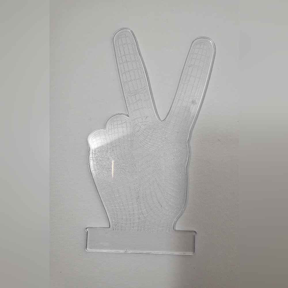 3D Effect Victory LED Light ✌️ - Picture 8 of 16